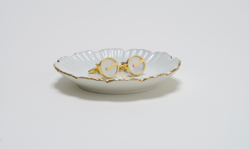 Potentia Mother Of Pearl Cufflinks