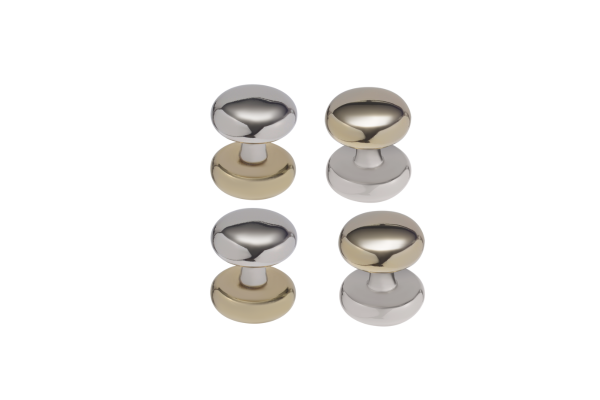 Reversible Silver & Gold Dress Studs