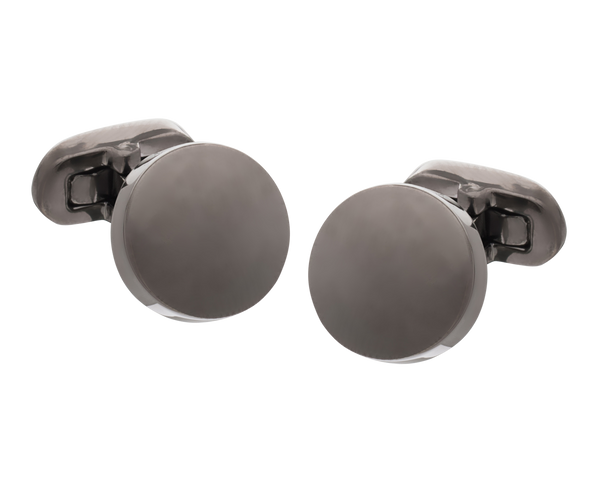 Gunmetal Stud Cufflinks