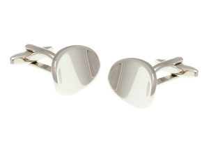 Abstract Oval Cufflinks