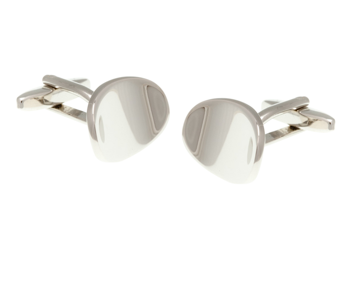 Abstract Oval Cufflinks