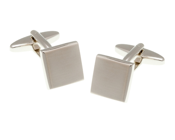 Brushed Square Cufflinks
