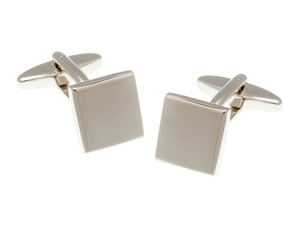 Brushed Square Cufflinks