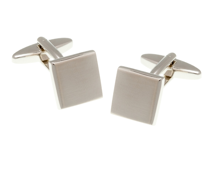 Brushed Square Cufflinks