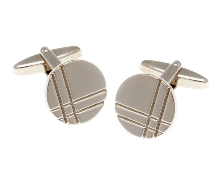 Crossed Lines Cufflinks