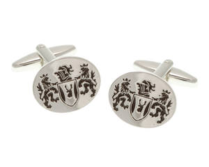 Elizabeth Parker Crest Cufflinks