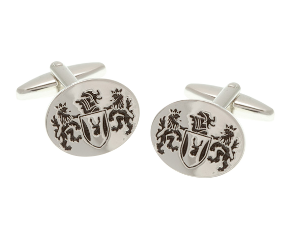 Elizabeth Parker Crest Cufflinks