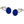Round Blue Cufflinks