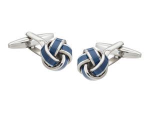 Blue Knot Cufflinks