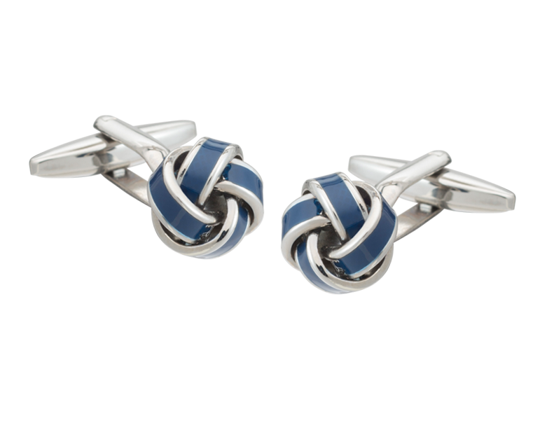 Blue Knot Cufflinks