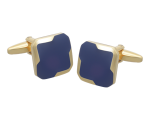 Discerning Navy Cufflinks