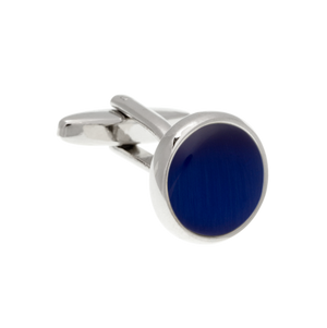 Cat's Eye Royal Blue Cufflinks