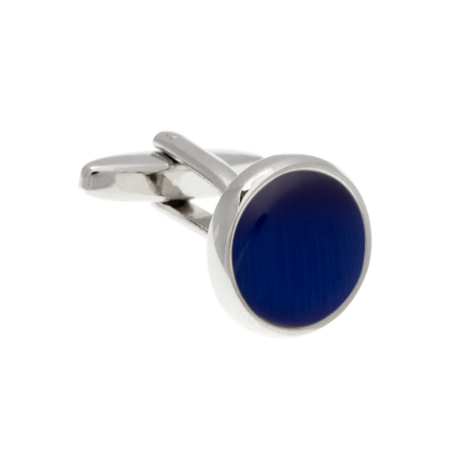 Cat's Eye Royal Blue Cufflinks