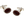 Oval Cat's Eye Purple Cufflinks