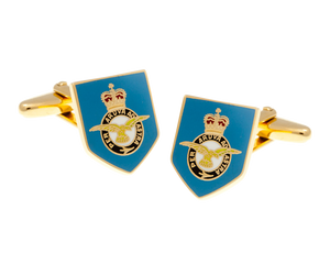 Royal Air Force Blue Military Styled Cufflinks