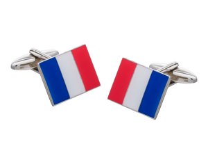 French Flag Cufflinks