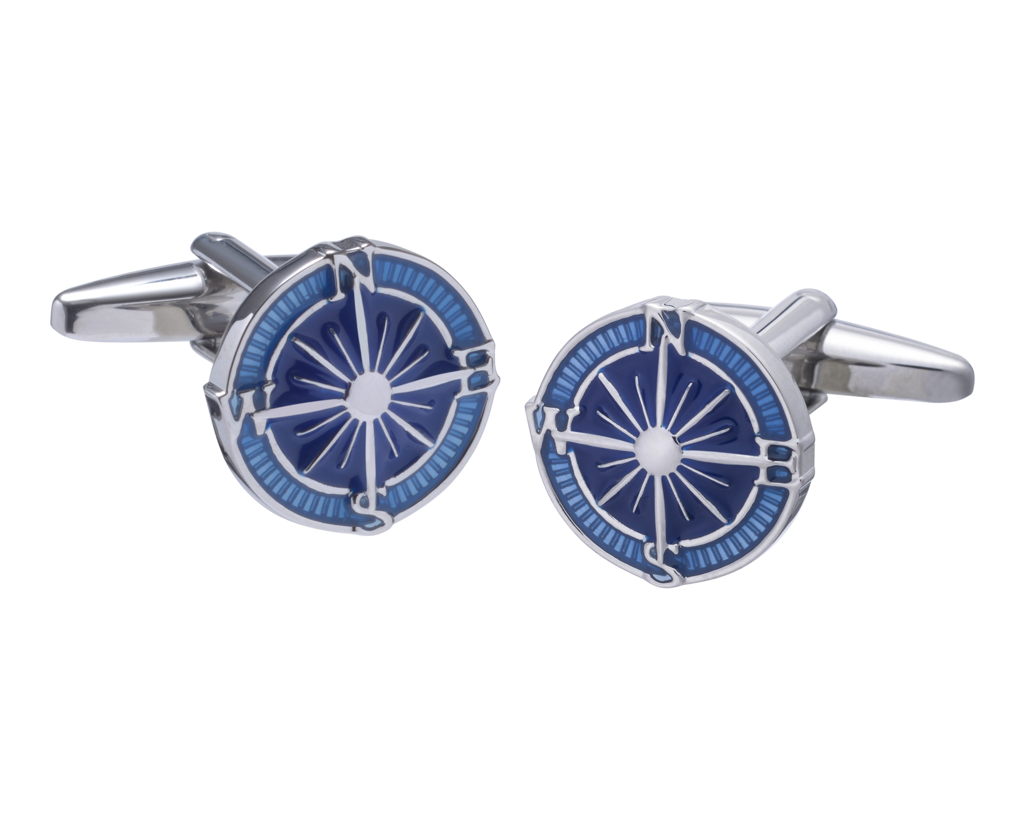 Nautical Compass Cufflinks – Elizabeth Parker
