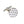 White Enamel Trellis Patterned Round cufflinks by Elizabeth Parker England