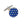Blue Enamel Trellis Patterned Round cufflinks by Elizabeth Parker