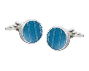 Blue Marvell'O'us Cufflinks