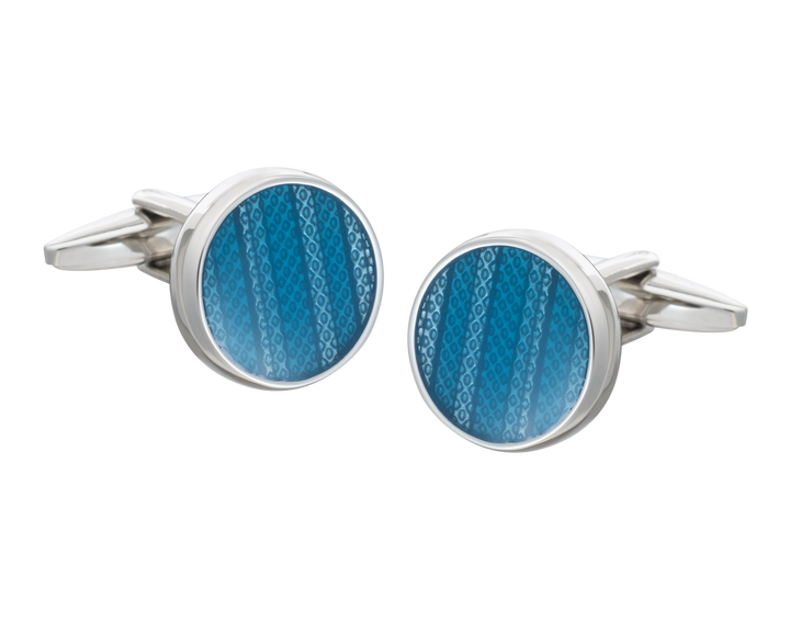 Blue Marvell'O'us Cufflinks