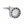 Industrial Core Round Black Cufflinks by Elizabeth Parker