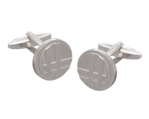 Heritage Check Metal Cufflinks