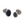 All Change' Reversible Hematite Sodalite Cufflinks