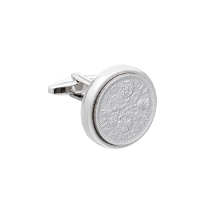 Sixpence Heirloom Coin Cufflinks