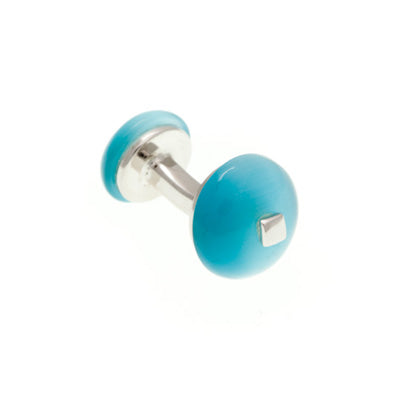 Light Blue Sweetie Styled Cufflinks by Elizabeth Parker