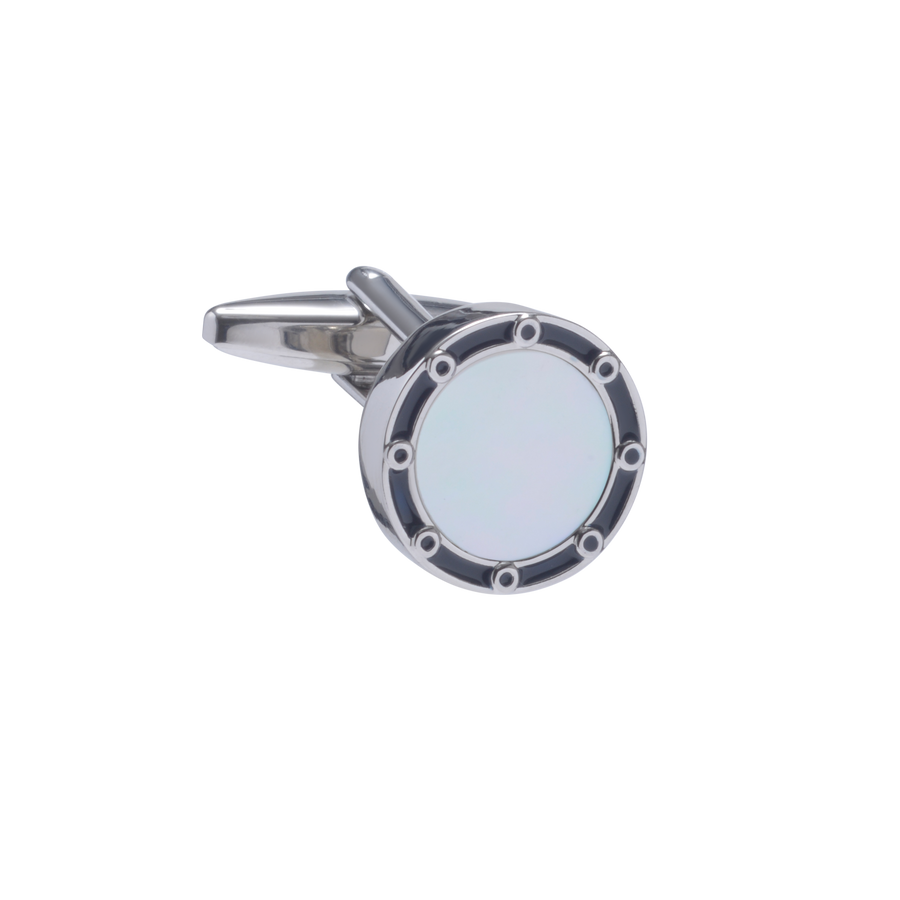 The Porthole MOP Cufflinks