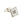 Mother Of Pearl Crystal Cross Semi Precious Stone Cufflinks - by Elizabeth Parker England