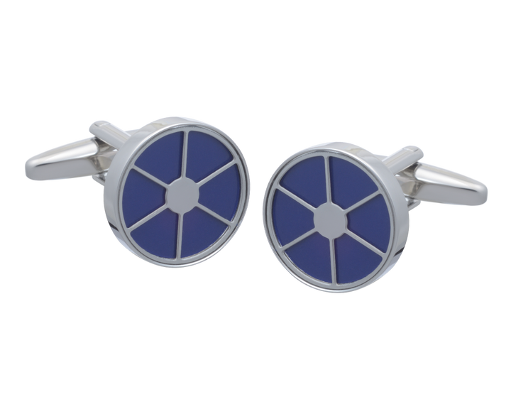 Segments of Luxury Lapis Cufflinks