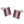 One Stripe Square Purple Cufflinks