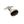 Oval Cabochon Black Onyx Semi Precious Stone Cufflinks by Elizabeth Parker England