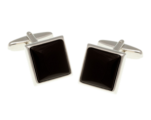 Square Onyx Cufflinks