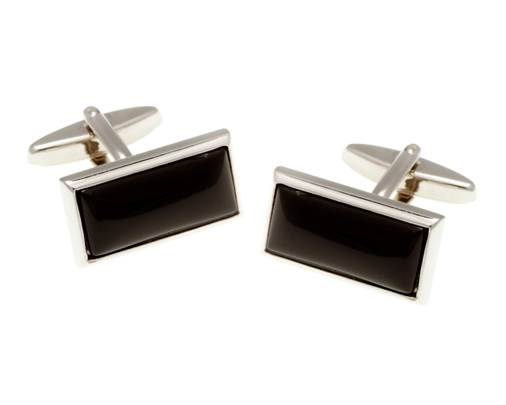 Oblong Onyx Cufflinks