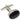 Oval Cabochon Blue Goldstone Semi Precious Stone Cufflinks - by Elizabeth Parker England
