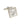 Square Cabochon Howlite Black White Marble Effect Semi Precious Stone Cufflinks by Elizabeth Parker England