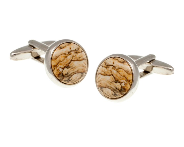 Picture Jasper Stone Cufflinks