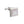 Square Brushed Metal Cufflinks with Spider's Web Pink Mother of Pearl Inlay by Elizabeth Parker