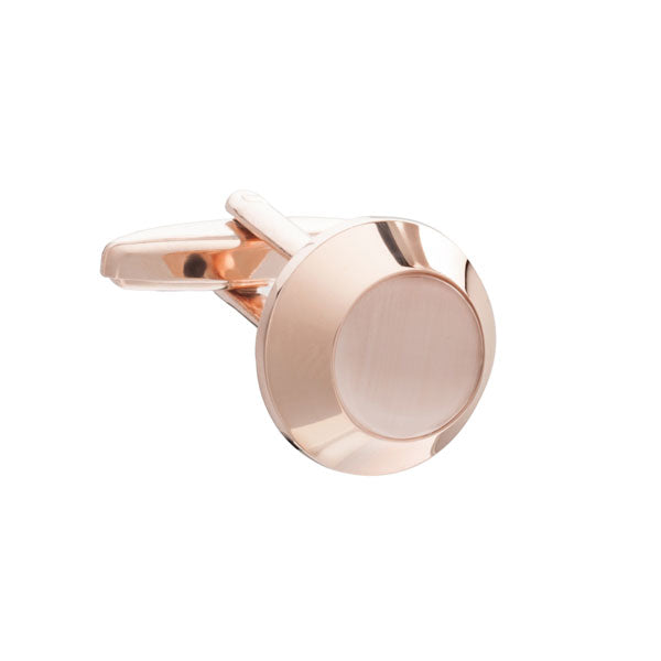 Rose Gold Beacon Styled Cufflinks by Elizabeth Parker
