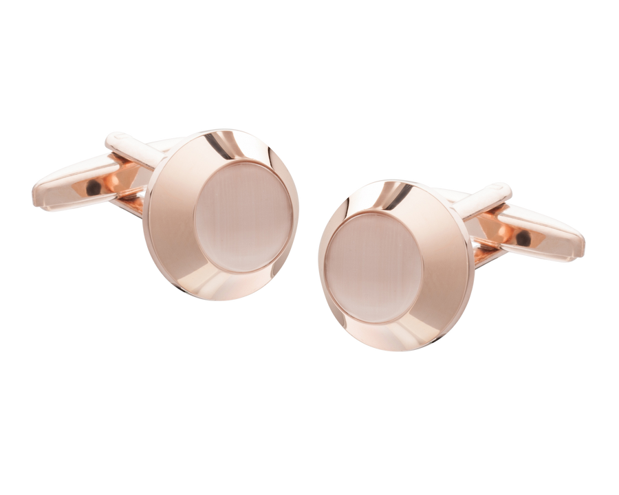 Rose Gold Beacon Cufflinks