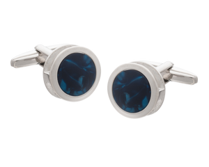 Blue Inside Out Cufflinks