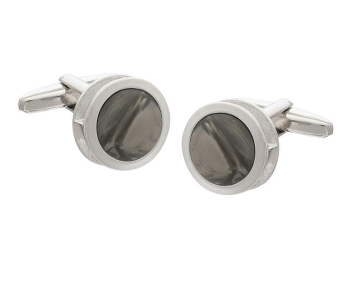 Grey Inside Out Cufflinks