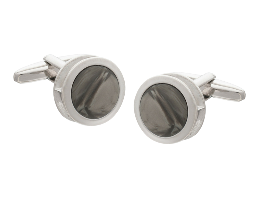 Grey Inside Out Cufflinks
