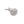 Slotted Screw Cufflinks in Silver Plate and Howlite