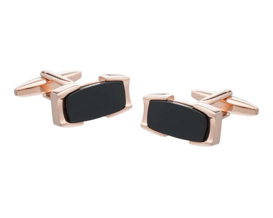 Crowning Glory' Onyx Cufflinks