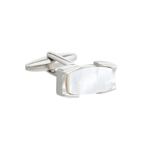 Mother of Pearl Set Crowning Glory Cufflinks by Elizabeth Parker
