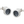 World At Dusk' Black Cufflinks
